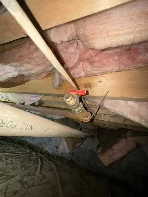 The house can explode
